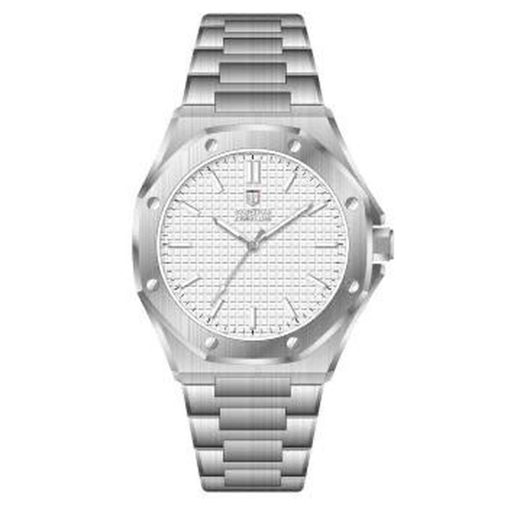 NIB invicta montes prestige men’s 44 MM steel quartz Retail:$135